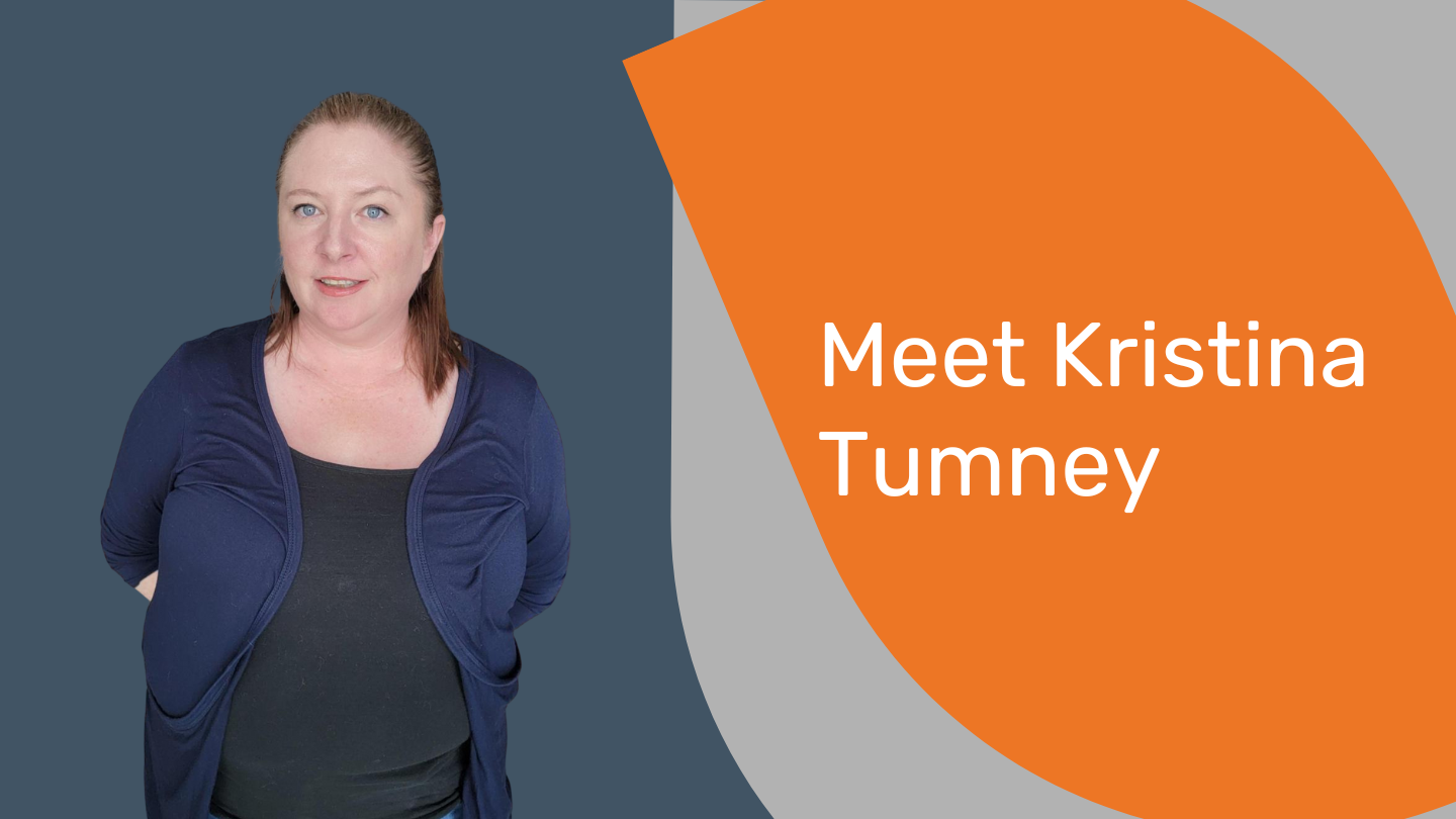 Image of our new employee, Kristina Tumney.